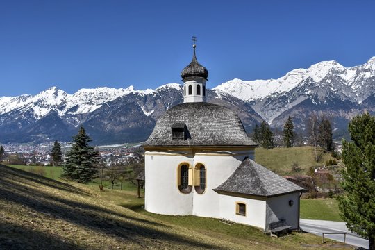 Borgiaskapelle, Kapelle, Kirche, Kirchturm, Kirchenfenster, Kirchturm, Kreuz, Volderwald, Tulfes, Innsbruck, Innsbruck Land, Hall, Hall in Tirol, Nordtirol, Tirol, &Ouml;sterreich, Kirche, Kirchlein,  Hl. 
