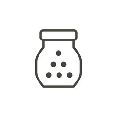 Dragee, vitamin, vitamin vector icon. Element of medicine for mobile concept and web apps illustration. Thin line icon for website design and development. Vector icon