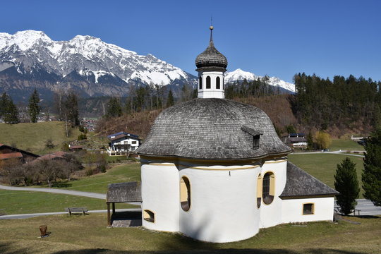 Borgiaskapelle, Kapelle, Kirche, Kirchturm, Kirchenfenster, Kirchturm, Kreuz, Volderwald, Tulfes, Innsbruck, Innsbruck Land, Hall, Hall in Tirol, Nordtirol, Tirol, &Ouml;sterreich, Kirche, Kirchlein,  Hl. 