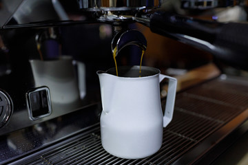 Coffee machine for making real old school drink.