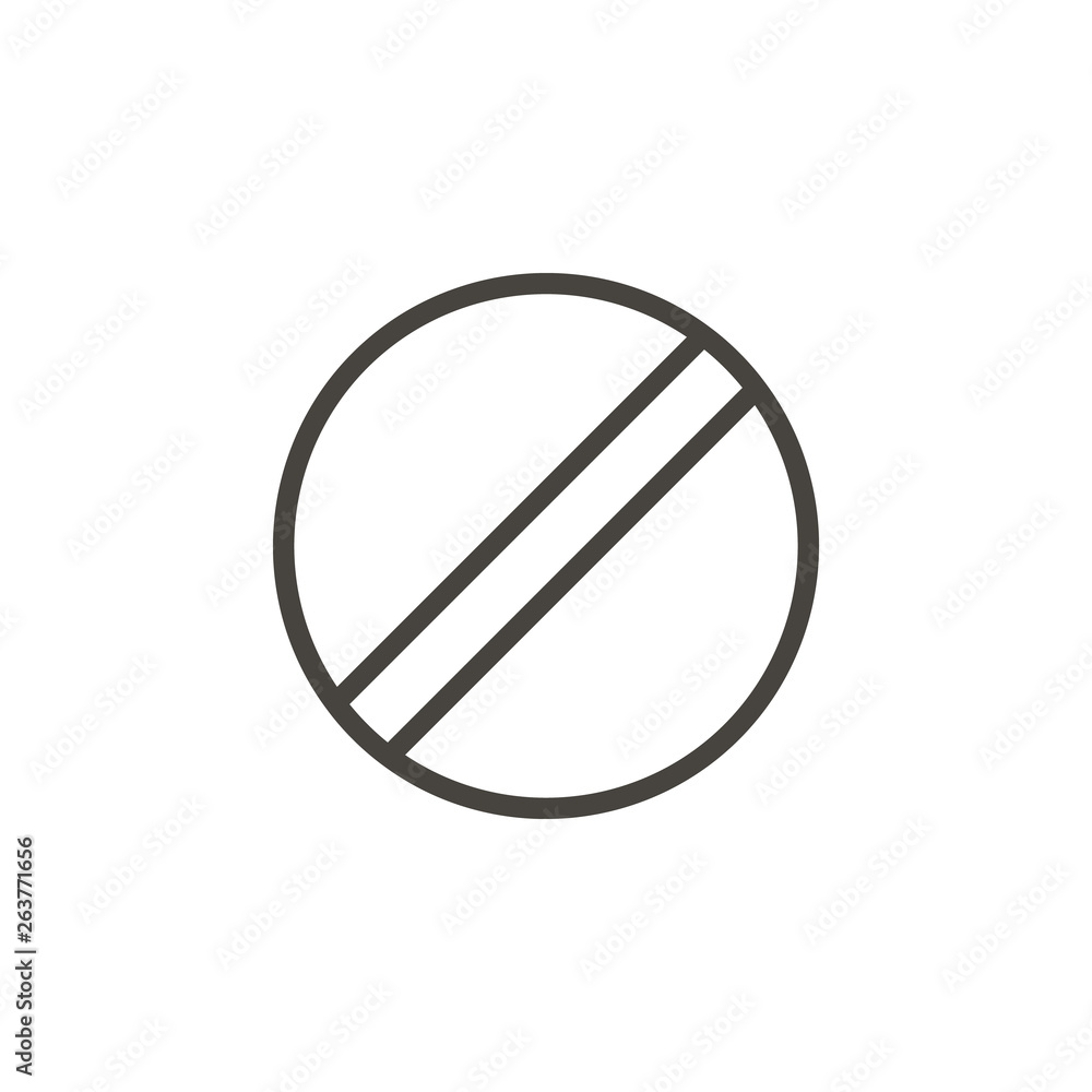 Poster pill, medical, tablet vector icon. element of medicine for mobile concept and web apps illustration.
