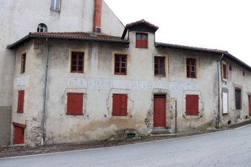 Village de Allegre - Département de Haute Loire - Ancienne auberge