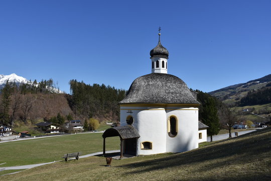 Borgiaskapelle, Kapelle, Kirche, Kirchturm, Kirchenfenster, Kirchturm, Kreuz, Volderwald, Tulfes, Innsbruck, Innsbruck Land, Hall, Hall in Tirol, Nordtirol, Tirol, &Ouml;sterreich, Kirche, Kirchlein,  Hl. 