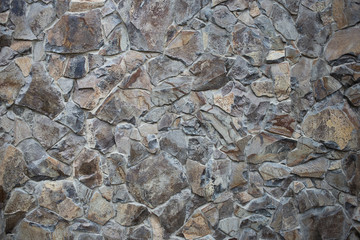 Texture of a stone wall. Old castle stone wall texture background. Part of a stone wall, for background or texture