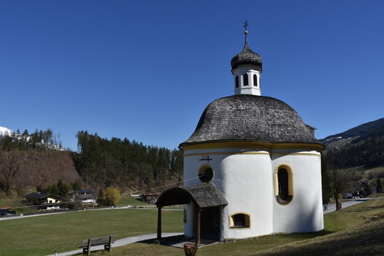 Borgiaskapelle, Kapelle, Kirche, Kirchturm, Kirchenfenster, Kirchturm, Kreuz, Volderwald, Tulfes, Innsbruck, Innsbruck Land, Hall, Hall in Tirol, Nordtirol, Tirol, &Ouml;sterreich, Kirche, Kirchlein,  Hl. 