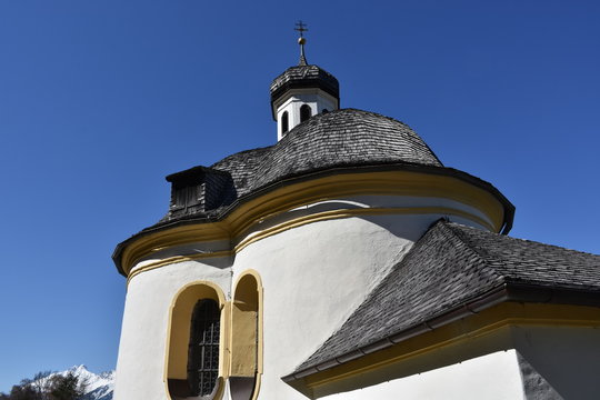 Borgiaskapelle, Kapelle, Kirche, Kirchturm, Kirchenfenster, Kirchturm, Kreuz, Volderwald, Tulfes, Innsbruck, Innsbruck Land, Hall, Hall in Tirol, Nordtirol, Tirol, &Ouml;sterreich, Kirche, Kirchlein,  Hl. 