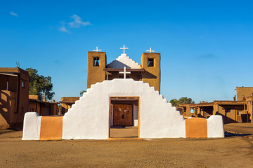 San Geronimo church in Taos Pueblo, New Mexico