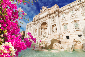 Fountain di Trevi in Rome, Italy