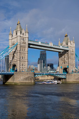 Fototapeta na wymiar europe, UK, England, London, Tower Bridge