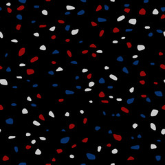 Terrazzo seamless pattern. Abstract background. Natural stone texture