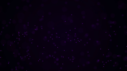 Space dust. Abstract background of dust particles. Fantastic illustration. 3d rendering.