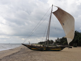 Sri Lanka sailing boat