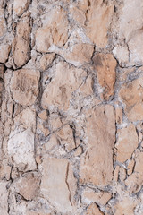 Construction background of masonry wall