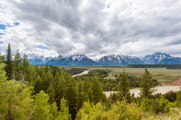 Snake River Overlook at Grand Teton National Park