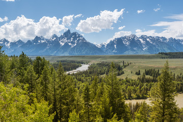 Snake River Overlook at Grand Teton National Park
