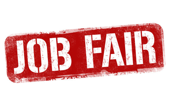 Job Fair Sign Or Stamp