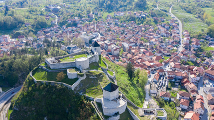 Castle in Tesanj, Bosnia and Herzegovina