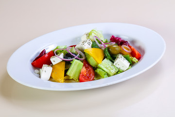 Traditional Greek salad