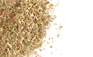 Pile of Catnip on a White Background