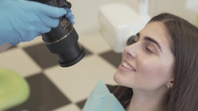 Woman Gets Teeth Photographed While At The Dentist