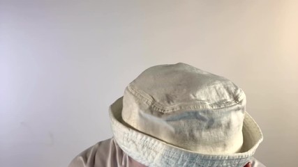 Emoji Clown - Dizzy Face. A mime clown with physical discomfort. A dizzy face, looking sick or confused from being spun around in circles too many times. (Closeup shot size)