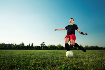 Female soccer player