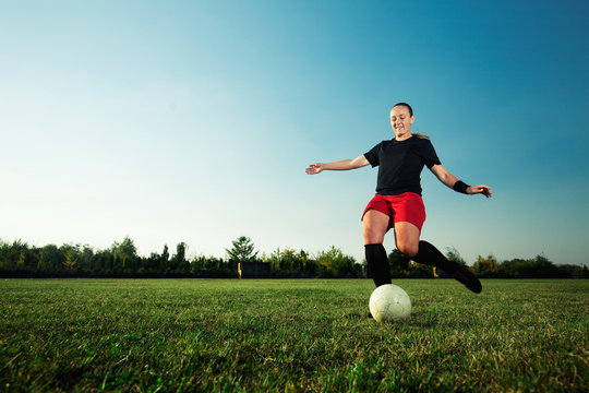 Female soccer player © bokan