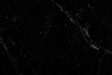 The Details of black marble texture with scratches