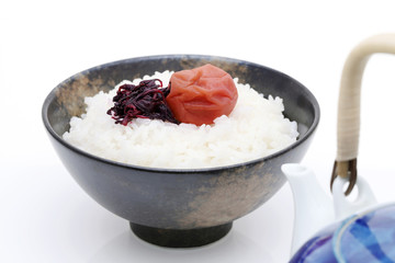 お茶漬け　梅茶漬け