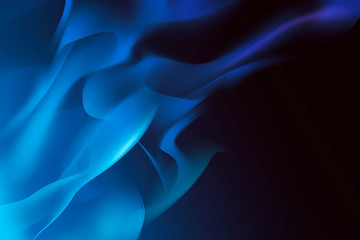 Blue blaze background
