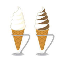 ソフトクリーム　バニラ