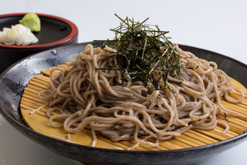 白背景日本料理蕎麦コピースペース日本そば