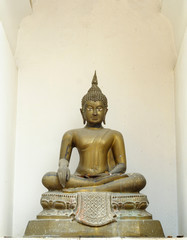 Buddha image made of brass