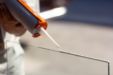 Craftsmen are using silicone adhesives for general and industrial applications