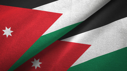 Jordan two flags textile cloth, fabric texture