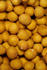 longan fruit group texture background 