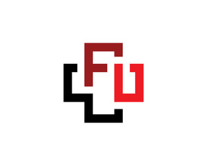initial letter W F U as a medical croos symbol
