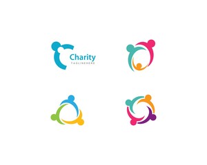 community care Logo template