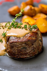 grilled steak filet Mignon
