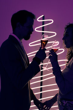 Romantic New Year Night Together