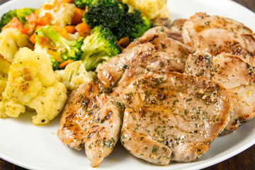 Solomillo de cerdo a las hierbas provenzales