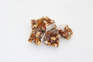 Almond Coconut Honey Turkish Delight