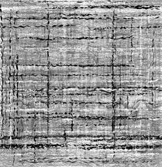 Black and white grunge striped monochrome brush seamless pattern