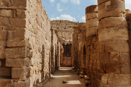 Trekking through Petra