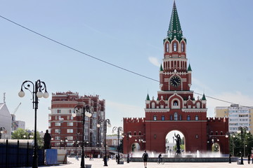 Obraz premium We travel around Russia. The cities of Russia - Yoshkar-Ola.