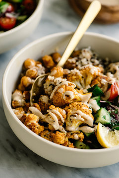 Vegan Shawarma Buddha Bowl