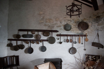 Medieval Kitchen Utensils Fosdinovo Italy