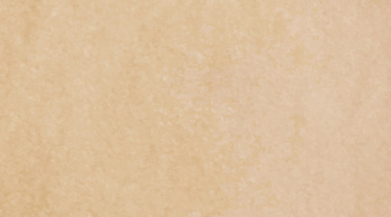 Fototapeta premium Vector illustration brown and yellow aquarele grainy structure old kraft paper texture background. Grunge water color vintage flat wall