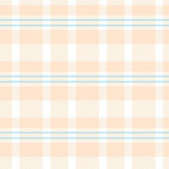 Tartan, plaid pattern seamless vector illustration. Checkered texture for clothing fabric prints, web design, home textile.