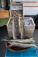 Typical Local Produce in Market Liguria Italy